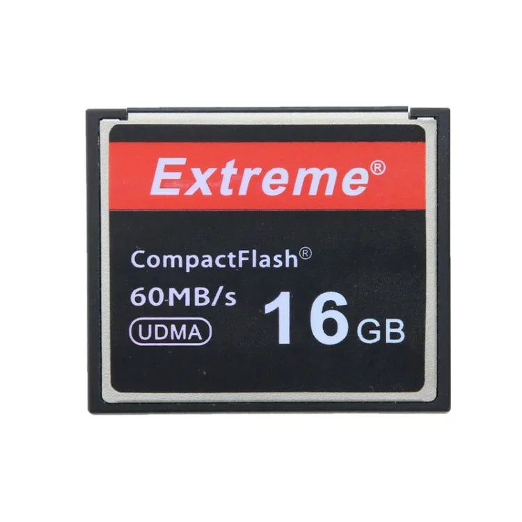 Carte Compact Flash Extreme 16 Go, vitesse de lecture 400 fois supérieure, jusqu'à 60 Mo/s (100 % de la capacité réelle), 16 Go