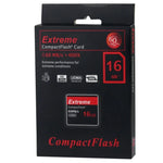 Carte Compact Flash Extreme 16 Go, vitesse de lecture 400 fois supérieure, jusqu'à 60 Mo/s (100 % de la capacité réelle), 16 Go