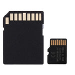 Carte mémoire microSD (TF) 64 Go haute vitesse classe 10, fabriquée à Taïwan. Vitesse d'écriture : 8 Mo/s, vitesse de lecture : 12 Mo/s (capacité réelle à 100 %). Carte nue de 64 Go.