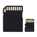 Carte mémoire TF/Micro SDHC UHS-1 (U1) haute vitesse classe 10 de 64 Go, écriture : 15 Mo/s, lecture : 30 Mo/s (capacité réelle à 100 %), 64 Go