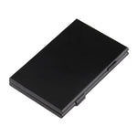 Boîtier de protection en alliage d'aluminium pour 15 cartes mémoire, 3 cartes SD + 12 cartes TF, 3 SD + 12 TF Noir