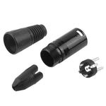Adaptateur Connecteur Microphone Fiche XLR Mâle 3 Broches, Fiche XLR Mâle