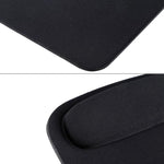 Tapis de souris repose-poignet en tissu, rectangulaire