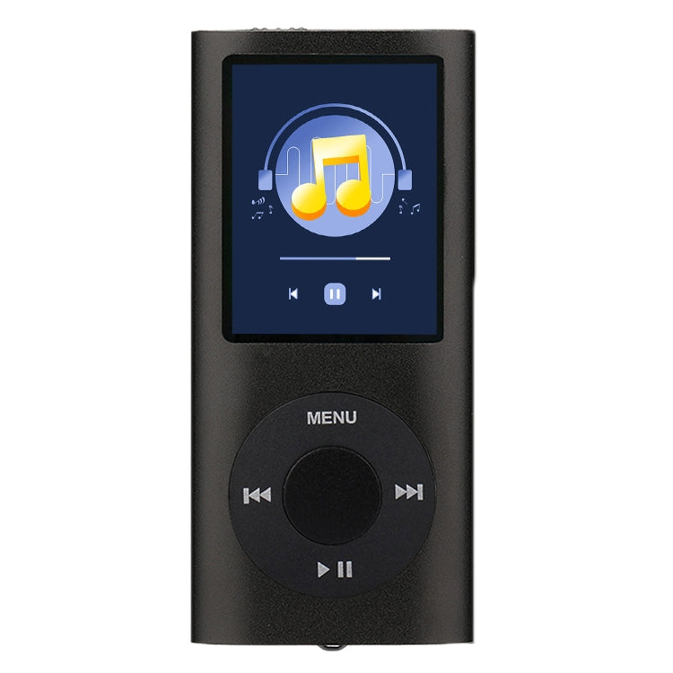 Lecteur MP4 métallique avec écran TFT 1,8 pouce et emplacement carte TF, support enregistreur, radio FM, livre électronique et calendrier, Lecteur MP4