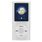 Lecteur MP4 métallique avec écran TFT 1,8 pouce et emplacement carte TF, support enregistreur, radio FM, livre électronique et calendrier, Lecteur MP4