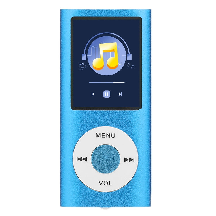 Lecteur MP4 métallique avec écran TFT 1,8 pouce et emplacement carte TF, support enregistreur, radio FM, livre électronique et calendrier, Lecteur MP4