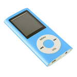 Lecteur MP4 métallique avec écran TFT 1,8 pouce et emplacement carte TF, support enregistreur, radio FM, livre électronique et calendrier, Lecteur MP4