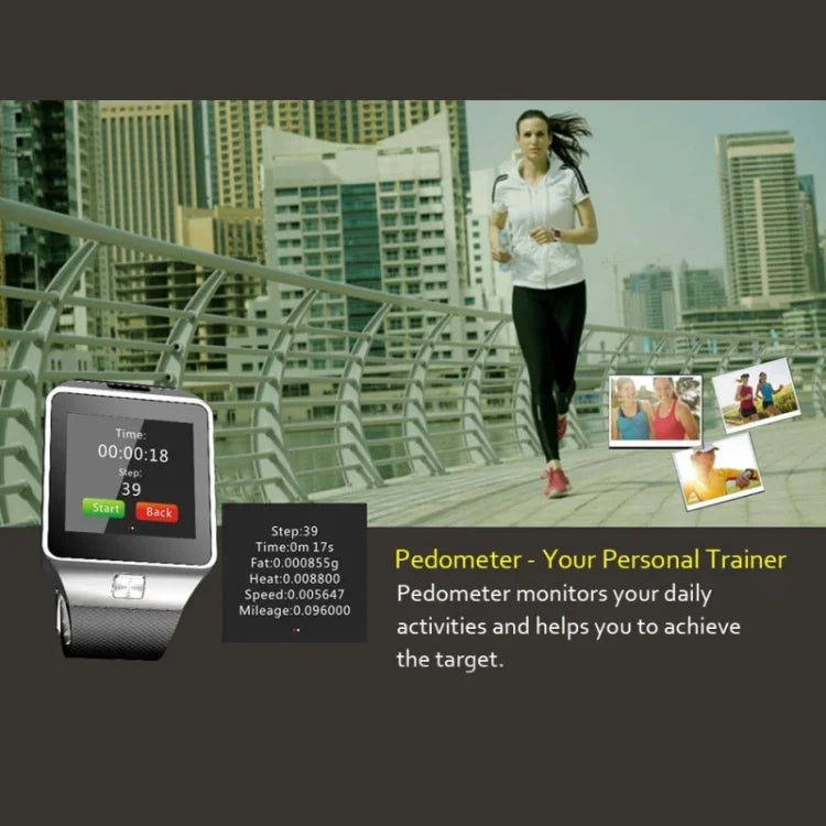 Dispositif anti-perte / Podomètre / Moniteur de sommeil, MTK6260A 533 MHz, Bluetooth / Caméra
