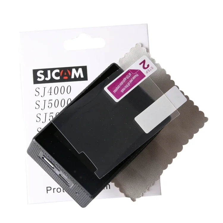Protection d'écran LCD antireflet HD pour caméras sport SJCAM SJ4000, SJ4000 Wifi, SJ5000, SJ5000 Wifi, SJ5000+ Wifi, SJ6000 et SJ7000.