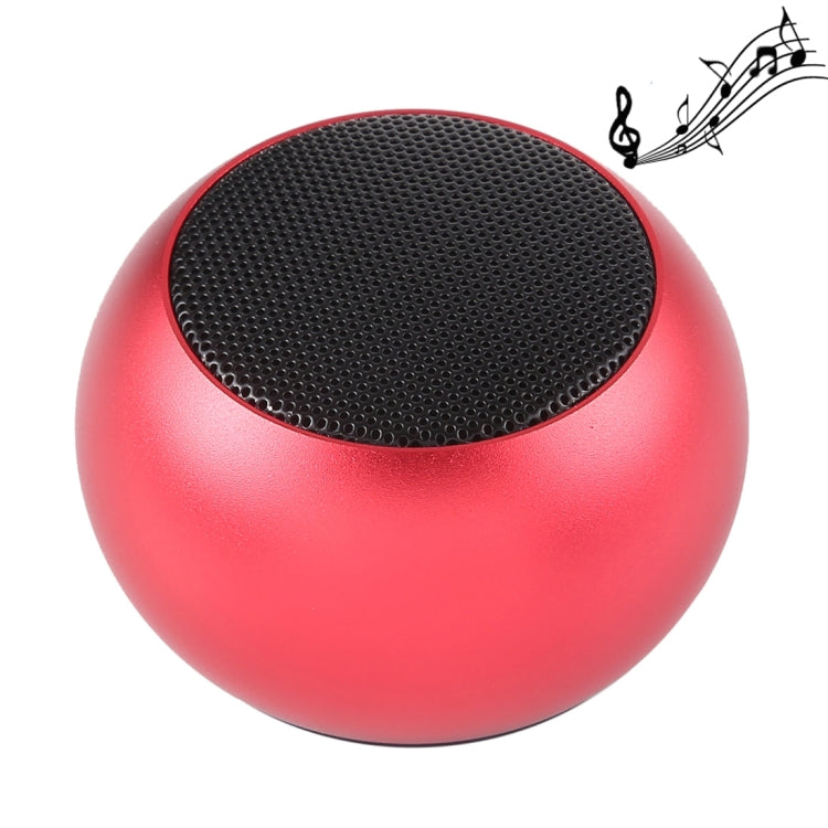 Mini haut-parleur Bluetooth sans fil en métal, mains libres, indicateur LED