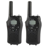 2 pièces Talkie-walkie T-668 400-470 MHz avec écran LCD 1,0 pouce et 8 / 20 / 22 canaux