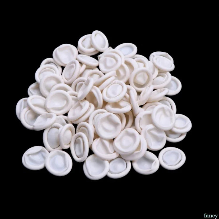 50pcs/bag Latex Anti-static Finger Cot, 2x6cm