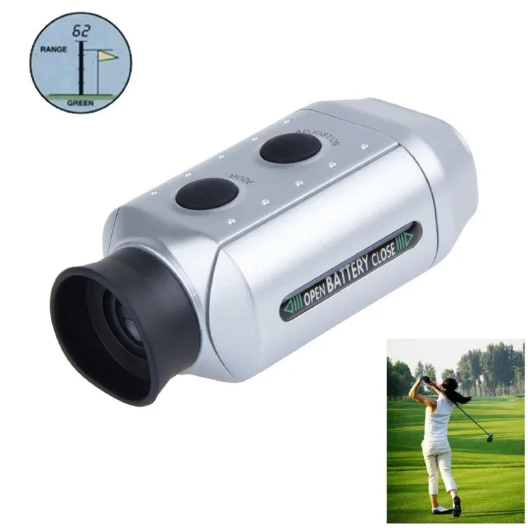 Télescope de golf numérique 7x / Instrument de mesure numérique avec étui rembourré