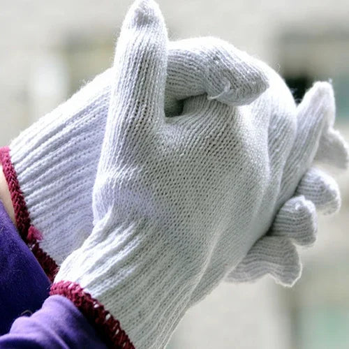 Gants de travail / Gants en coton résistants à l'usure, 1 paire