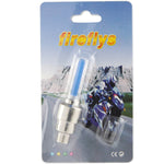 2 lumières LED activées par mouvement série Fireflies pour roues de vélos et voitures