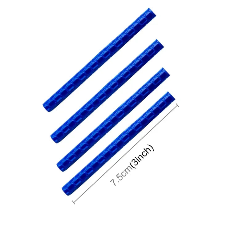 OQSPORT Lot de 12 réflecteurs réfléchissants pour rayons de roue de vélo, avec clip de fixation et bande lumineuse de signalisation.
