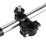 Support parapluie pliable universel en acier inoxydable réglable pour vélo et moto, support de montage avec angle ajustable