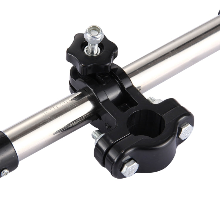 Support parapluie pliable universel en acier inoxydable réglable pour vélo et moto, support de montage avec angle ajustable