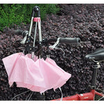 Support parapluie pliable universel en acier inoxydable réglable pour vélo et moto, support de montage avec angle ajustable