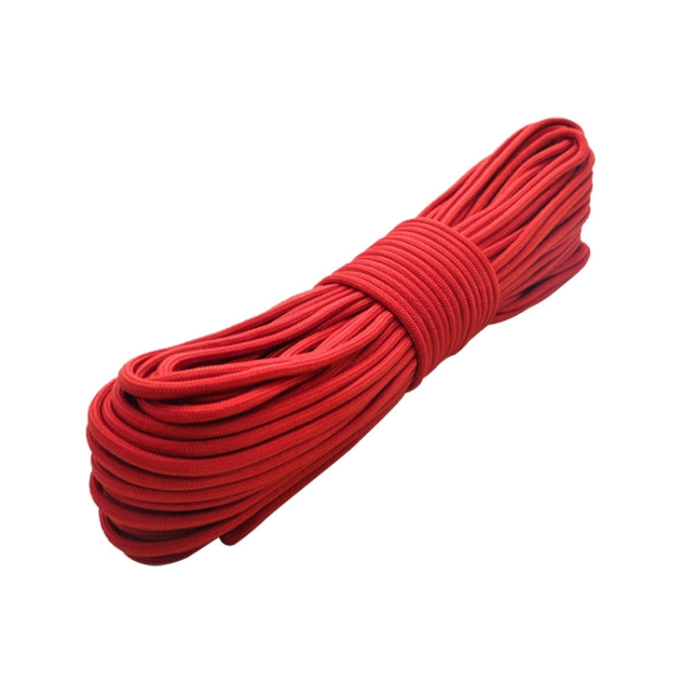 Corde de parachutiste militaire durable 7 brins 100m pour sauvetage, survie, tente, 100m 7 brins Noir, 100m 7 brins Café, 100m 7 brins Rouge, 100m 7 brins Jaune, 100m 7 brins Vert armée