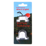 Alarme lumineuse pour canne à pêche, alarme de touche légère, clochette d'alarme de pêche, alarme lumineuse pour canne à pêche.