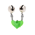 10 pièces accessoire de pêche double clochette à clip pour canne à pêche, alarme de touche de pêche, livraison de couleur aléatoire, alarme de touche de pêche