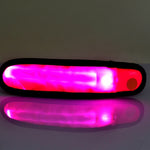 Bâton lumineux à clipser avec batterie, marqueur à bande polymère LED, LED magenta, LED verte, LED orange