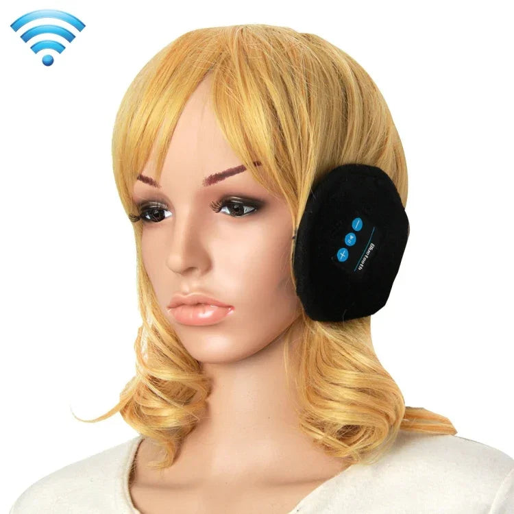 Casque Bluetooth My-Call V3.0 avec cache-oreilles chauds pour l'hiver, compatible avec iPhone 6 et 6s / iPhone 5 et 5S / iPhone 4 et 4S et autres appareils Bluetooth