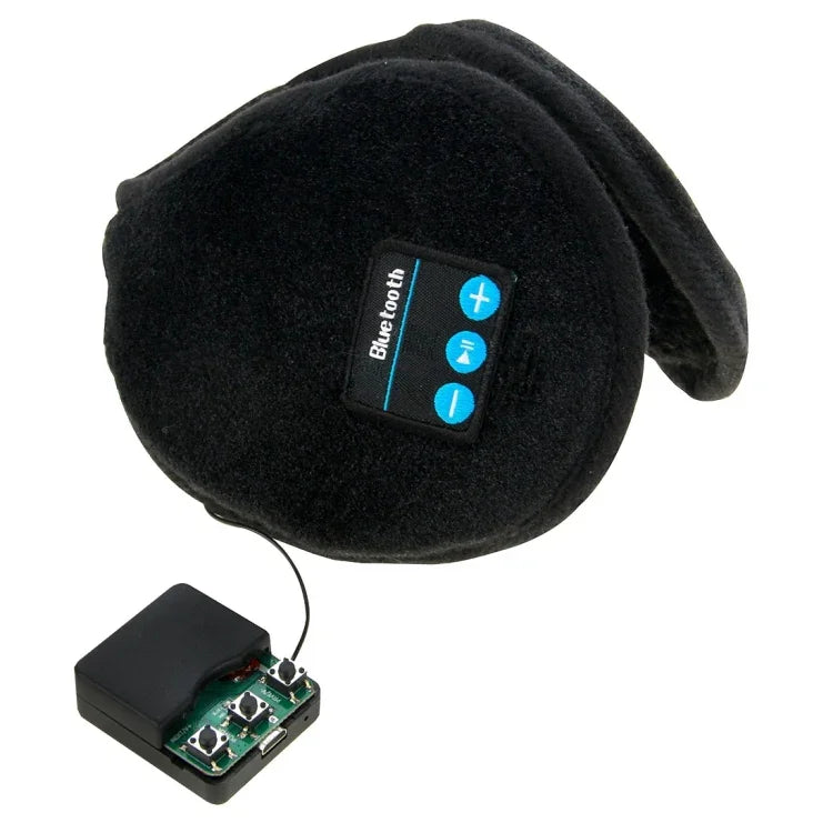 Casque Bluetooth My-Call V3.0 avec cache-oreilles chauds pour l'hiver, compatible avec iPhone 6 et 6s / iPhone 5 et 5S / iPhone 4 et 4S et autres appareils Bluetooth