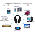 Casque Bluetooth My-Call V3.0 avec cache-oreilles chauds pour l'hiver, compatible avec iPhone 6 et 6s / iPhone 5 et 5S / iPhone 4 et 4S et autres appareils Bluetooth