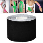 Bande sportive étanche 5M pour soin des muscles, bandage thérapeutique, largeur : 5cm, taille : 5m x 5cm, violet