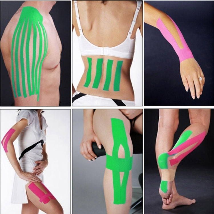 Bande sportive étanche 5M pour soin des muscles, bandage thérapeutique, largeur : 5cm, taille : 5m x 5cm, violet