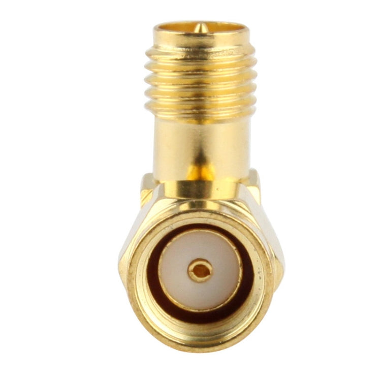 Adaptateur plaqué or, RP-SMA mâle vers femelle