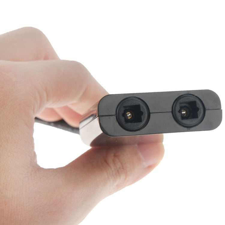 Séparateur audio fibre optique Toslink numérique EMK 1 vers 2 câble adaptateur pour lecteur DVD, 1 vers 2