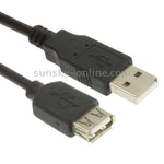 Câble d'extension USB 2.0 AM vers AF, longueur : 1,5 m, longueur : 1,5 m