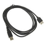 Câble d'extension USB 2.0 AM vers AF, longueur : 1,5 m, longueur : 1,5 m