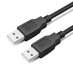 Câble d'extension USB 2.0 AM vers AM, longueur : 3m, 3m