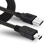 Câble USB 2.0 AM vers Mini 5 broches, longueur : 1,5m, USB 2.0 AM vers Mini 5 broches