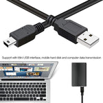 Câble USB 2.0 AM vers Mini 5 broches, longueur : 1,5m, USB 2.0 AM vers Mini 5 broches