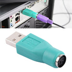 Adaptateur USB A mâle vers mini DIN6 femelle (PS/2 vers USB), PS/2 femelle vers USB mâle