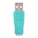 Adaptateur USB A mâle vers mini DIN6 femelle (PS/2 vers USB), PS/2 femelle vers USB mâle
