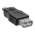 Adaptateur USB 2.0 femelle vers Mini USB 5 broches mâle (fonction OTG)