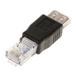 Adaptateur RJ45 mâle vers USB AF