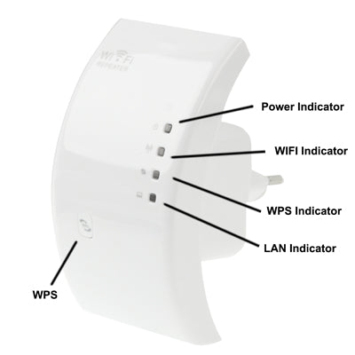 Répéteur Wi-Fi sans fil 300 Mbps Wireless-N 802.11n amplificateur de portée