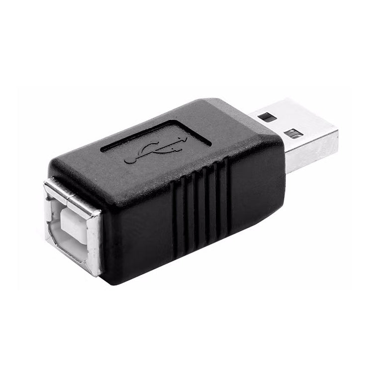 Adaptateur convertisseur imprimante USB 2.0 AM vers BF, USB 2.0 AM (noir)
