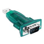 Adaptateur convertisseur câble USB 2.0 vers port série RS232 DB9 9 broches mâle, USB vers RS232