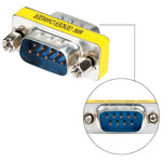 Adaptateur convertisseur série RS232 DB9 9 broches femelle vers femelle, RS232 mâle vers mâle, RS232 femelle vers femelle