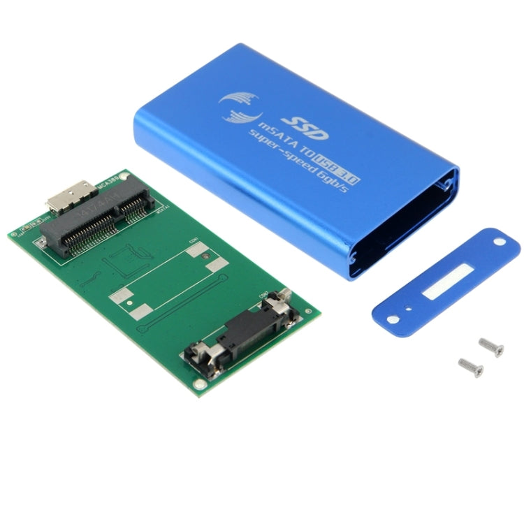 Boîtier disque dur SSD mSATA 6 Gb/s vers USB 3.0