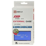 Boîtier disque dur SSD mSATA 6 Gb/s vers USB 3.0