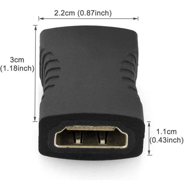 Adaptateur HDMI femelle 19 broches vers HDMI femelle 19 broches, HDMI femelle vers femelle